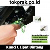 KUNCI L LIPAT TORX 7